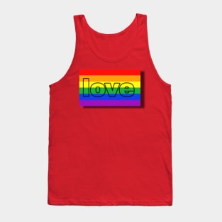 pride month love Tank Top